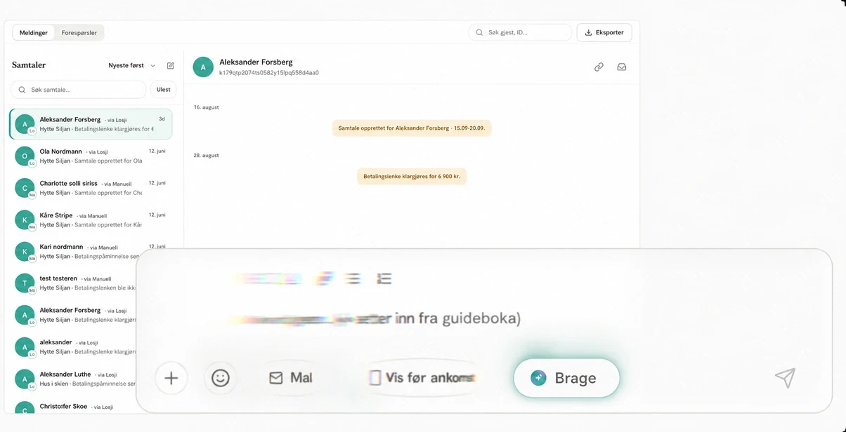 Svar du kan sende som de er