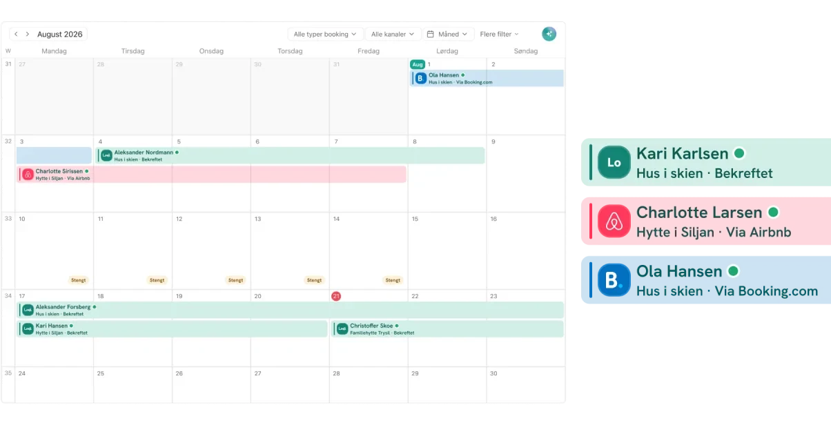 Kalender som stemmer